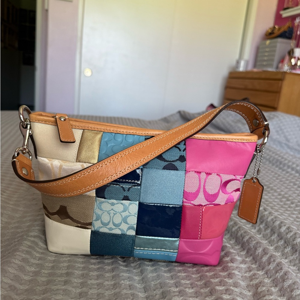Coach patchwork bag